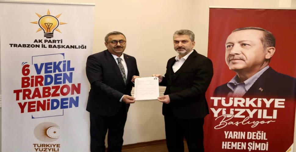 Araklı'da Tiryaki AK Parti Milletvekilliği Aday Adaylığını Açıkladı