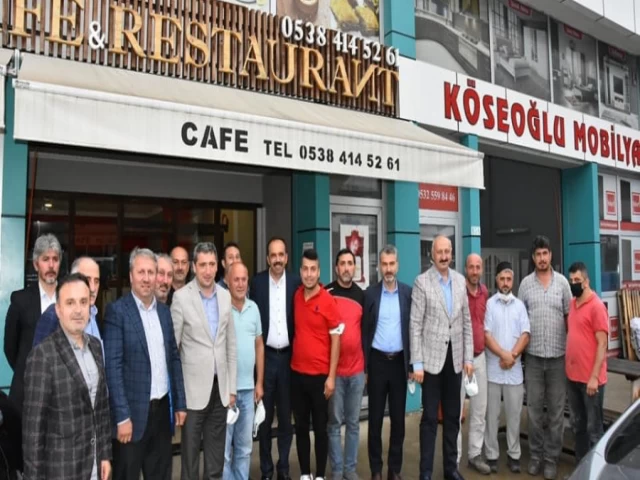 Trabzon Millet Vekili Muhammet Balta Araklı'da