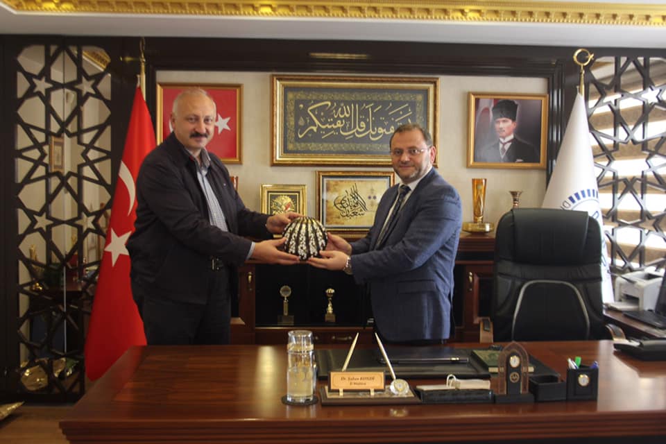 Başkan Çebi Mersin Büyükşehir İl Müftüsü Kondi İle Bir Araya Geldi