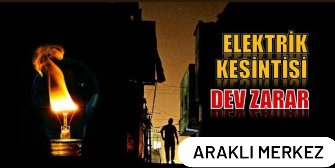 Araklı'da vatandaşın kaybı Çok büyük