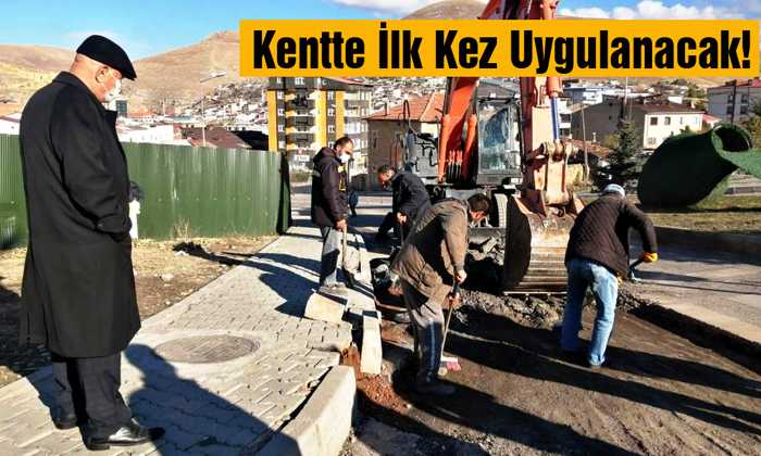 Belediye İlk Kez Yollarda Bu Sistemi Hayata Geçiriyor