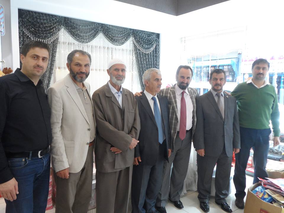 Ümit Çebi Arak Esnafınlan Bayramlaştı