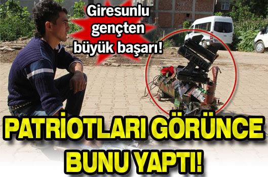 Giresunlu gençten büyük başarı!