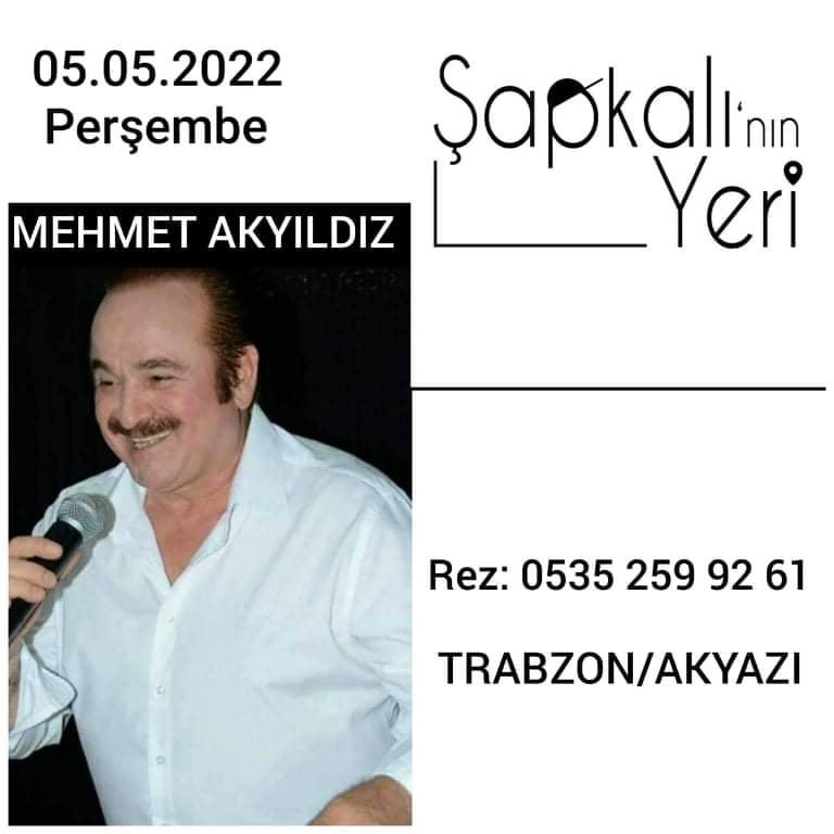 Mehmet Akyıldız Trabzon'da