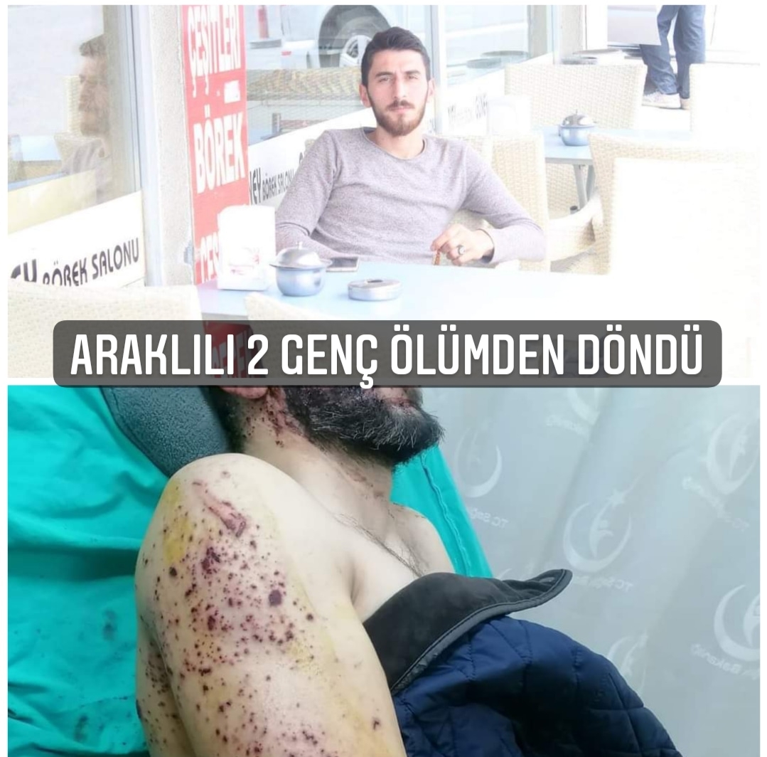 Araklılı Gençler Ölümden Döndü