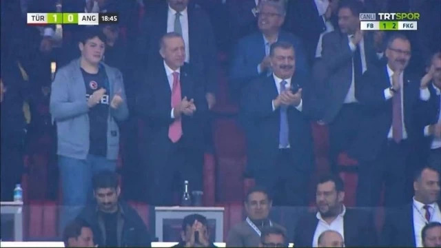 Trabzonspor Formasıyla Milli Takım Maçını izledi