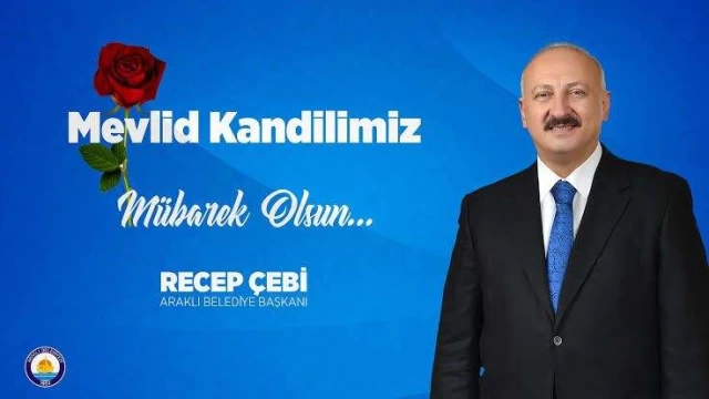 Başkan Çebi’nin Mevlid Kandili Mesajı