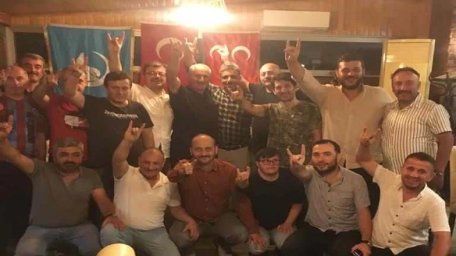 Ülkücüler Araklı'da Yemekte Bir Araya Geldiler