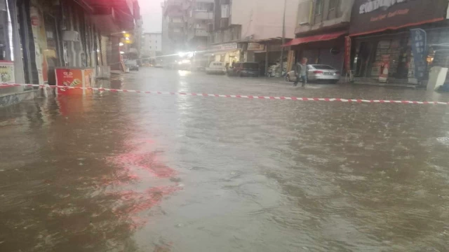 Araklı'da Şiddetli Yağmur Etkili Oldu