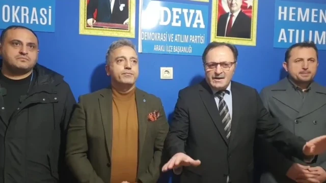 Deva Partisi Araklı'da Belediye Başkan adayını açıkladı