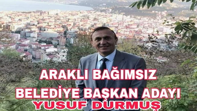 Başkan Adayı Durmuş Araklı'da Yirmi Bin Oy Alacağız