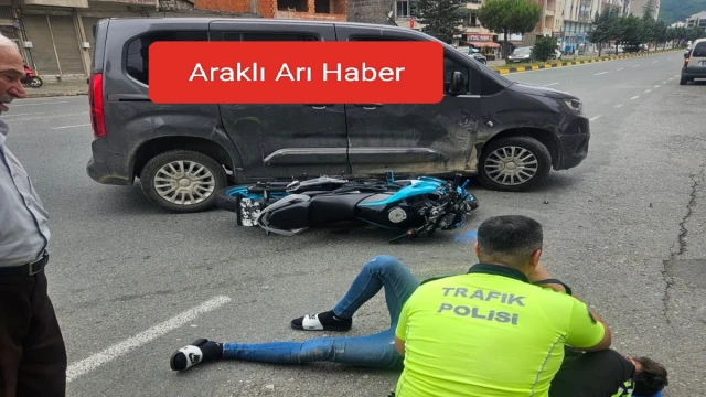 Araklı'da Şok Kaza