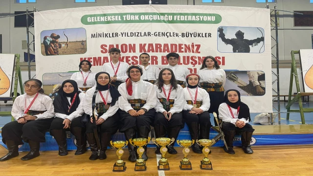 Araklı 1961 Spor Okçuluk Kulübünden Büyük Başarı