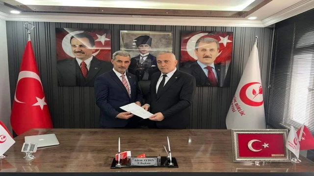 Büyük Birlik Partisi Araklı İlçe Başkanı Salih Özen Oldu