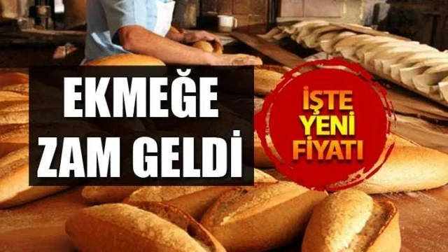 Araklı'da Ekmeğe Zam Geldi