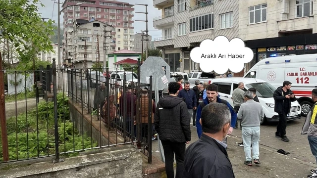 Araklı Karadere Yolunda Trafik Kazası Yarallar Var