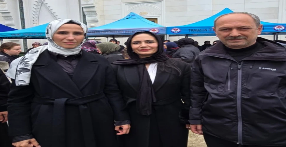 Başkan Kınalıoğlu, Araklı'da Sümeyye Erdoğan ile Görüştü