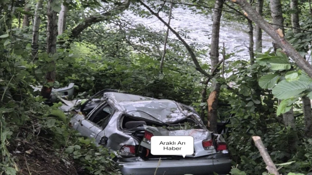 Araklı'da Trafik Kazası Yaralılar Var