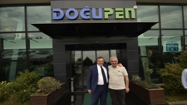 Başkanı Erkut Çelebi Doğupen Firmasını Ziyaret Etti.