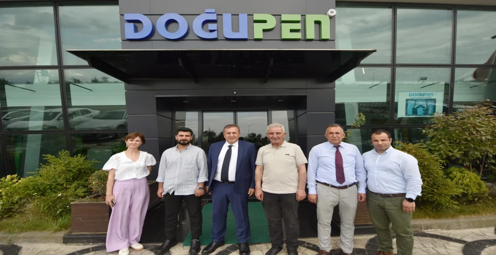 Başkanı Erkut Çelebi Doğupen Firmasını Ziyaret Etti.