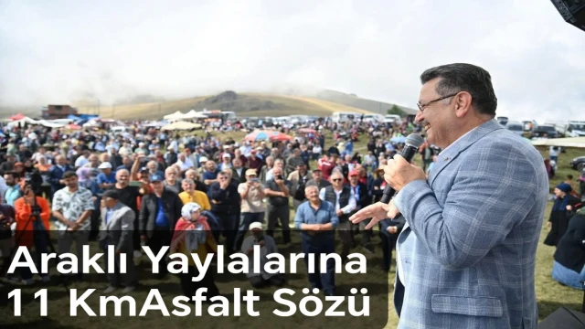 Araklı Yayla Yolları için Bir Söz Daha