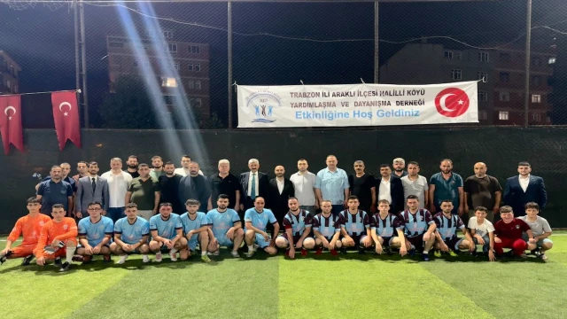 Araklı'da Birlik Beraberliğin En Güzel Örneğini Sergilediler