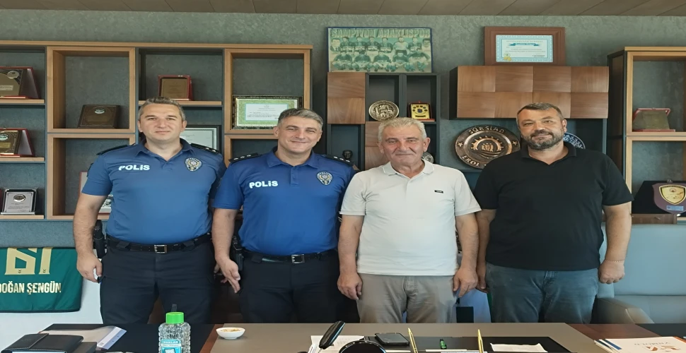 Şengün'e Veda Ziyaretinde Bulundu