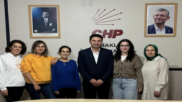 CHP Araklı İlçe Yönetiminde Bayan Ağırlığı