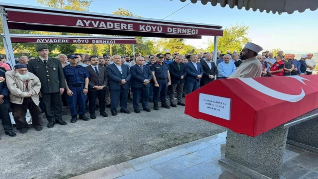Devlet Gazisini Son Yolculuğunda Yalnız Bırakmadı
