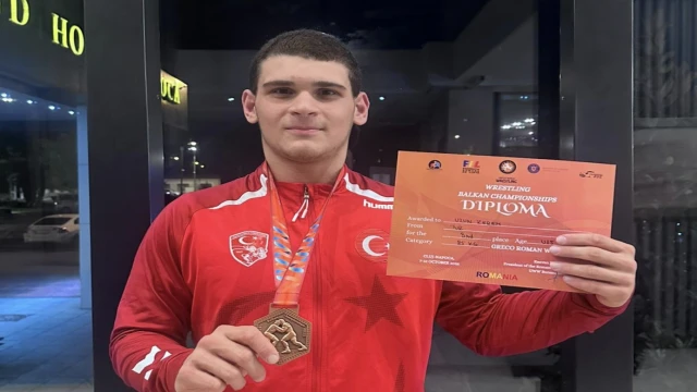 Son Dakika: Araklılı Sporcumuz Balkan Güreş Şampiyonasında ülkemize Madalya Kazandırdı