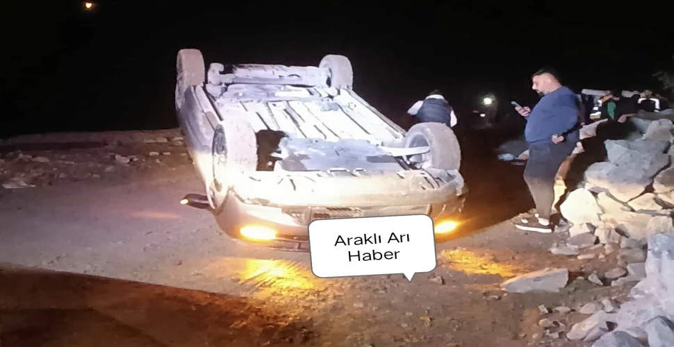 Araklı'da Trafik Kazası Yaralılar Var