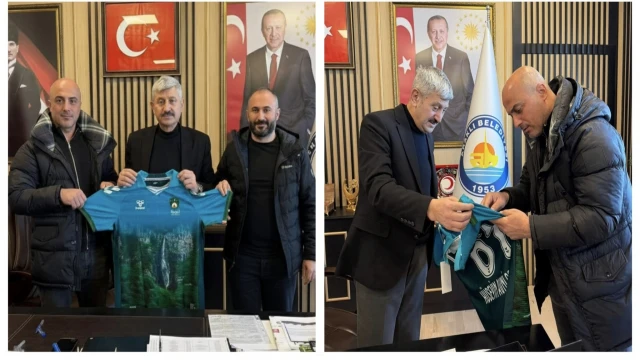 Araklı Belediyespor Formasında Dikkat Çeken Detay