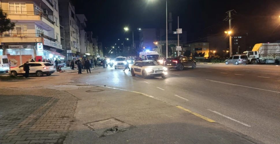 Araklı'da Trafik Kazası Motor Paramparça Oldu