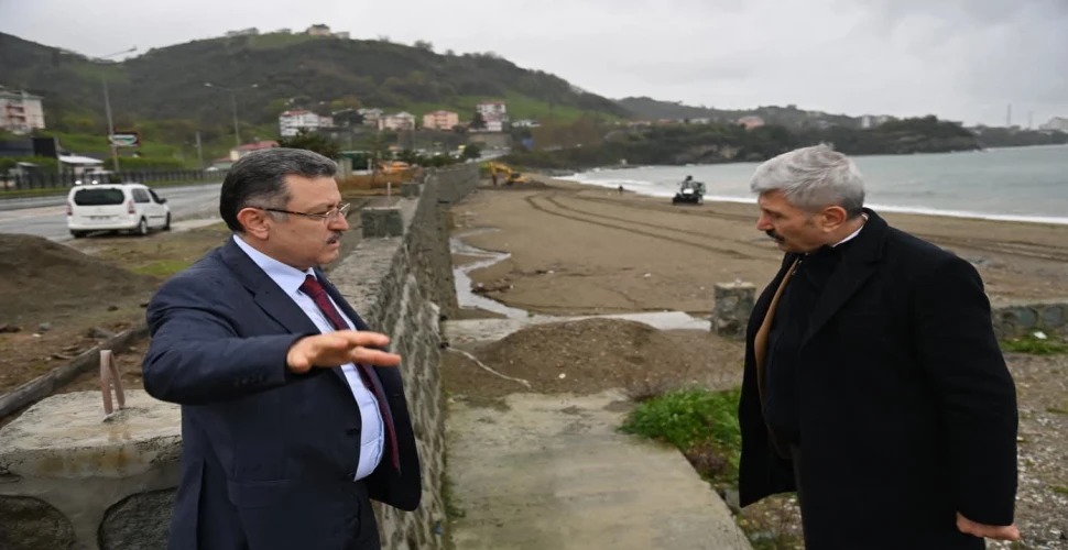 Başkan Genç Araklı'da İncelemede Bulundu