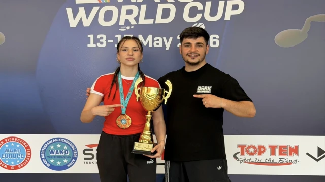 Araklı'da Kızımız Dünya Şampiyonu Oldu