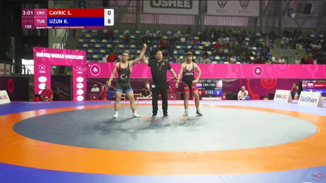 Kerem Uzun U15 Avrupa Güreş Şampiyonası’nda Finale Yükseldi
