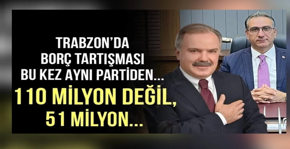 Sürmene'de Eski Başkan Üstün, Mevcut Başkanın Borç Açıklamasına Belgelerle Karşı Çıktı