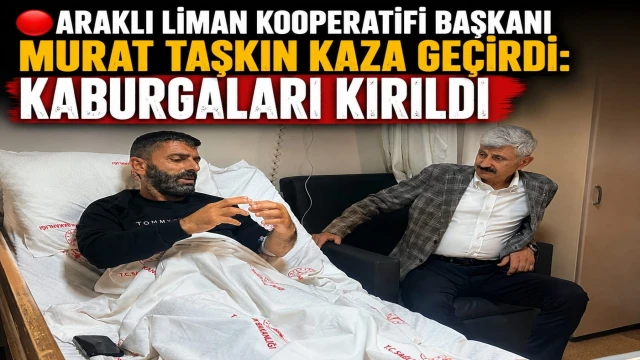 Araklı Liman Başkanı Ölümden Döndü