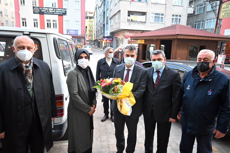 Trabzon Ak Parti İl Başkanı Mumcu Araklı'da