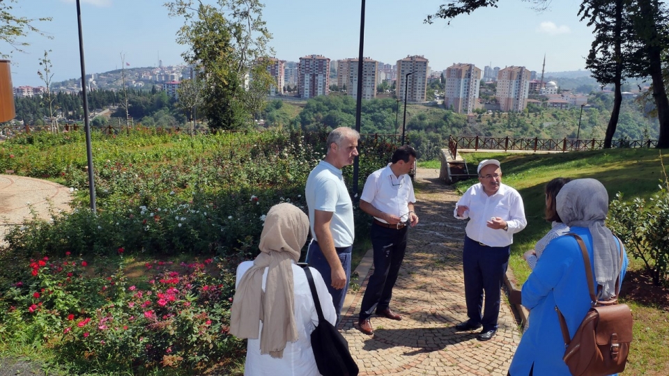 Trabzon Botanik ziyaretçi akınına uğruyor