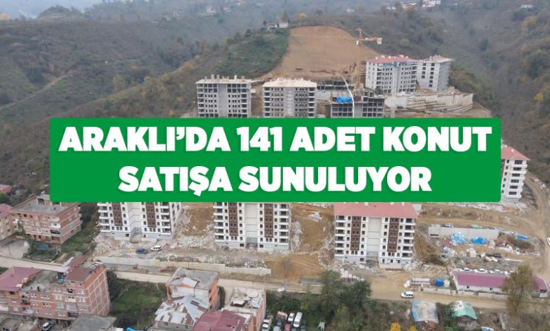 Son Dakika Araklı'da Toki'den Süpriz Karar