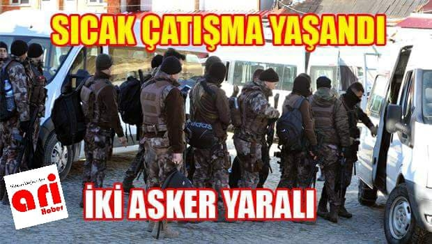Trabzon ve Gümüşhane Kırsalında Çatışma 2 Asker Yaralı