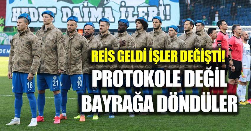 Ünal Hoca Rizespor'u Maça Böyle Çıkardı