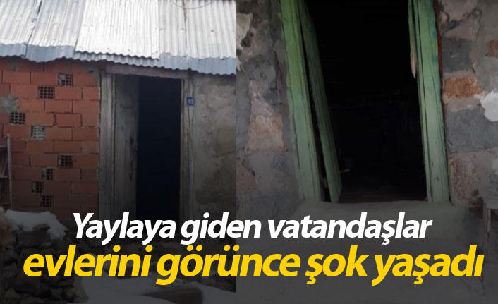 Araklı'da Yaylaya Gidenler Şok Yaşadı