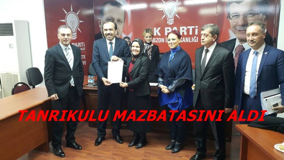 Tanrıkulu Mazbatasını Aldı