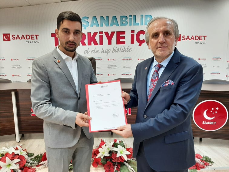 Araklılı Yakupçebioğlu Trabzon Gençlik Kolları Başkanlığına Getirildi