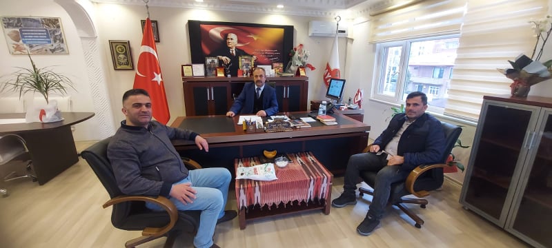 Gazetecilerden Kalyoncu'ya Ziyaret