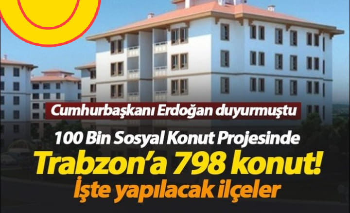 Araklı'da Kaç Konut Yapılacak