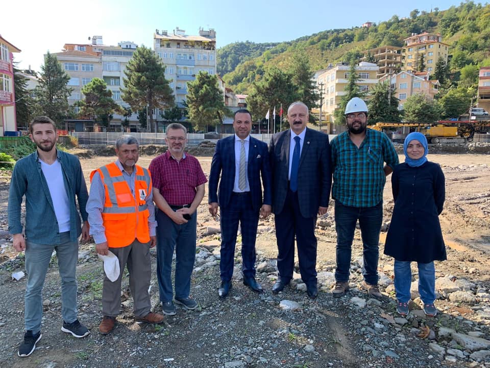 Araklı'da Yeni Hükümet Konağı ve Belediye Hizmet Binasının Yapımına Başlandı