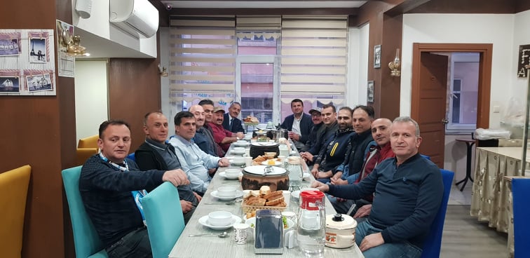 Trabzon Doğu Gazeteciler Derneği Araklı'da Geleneksel İftarını Yaptı